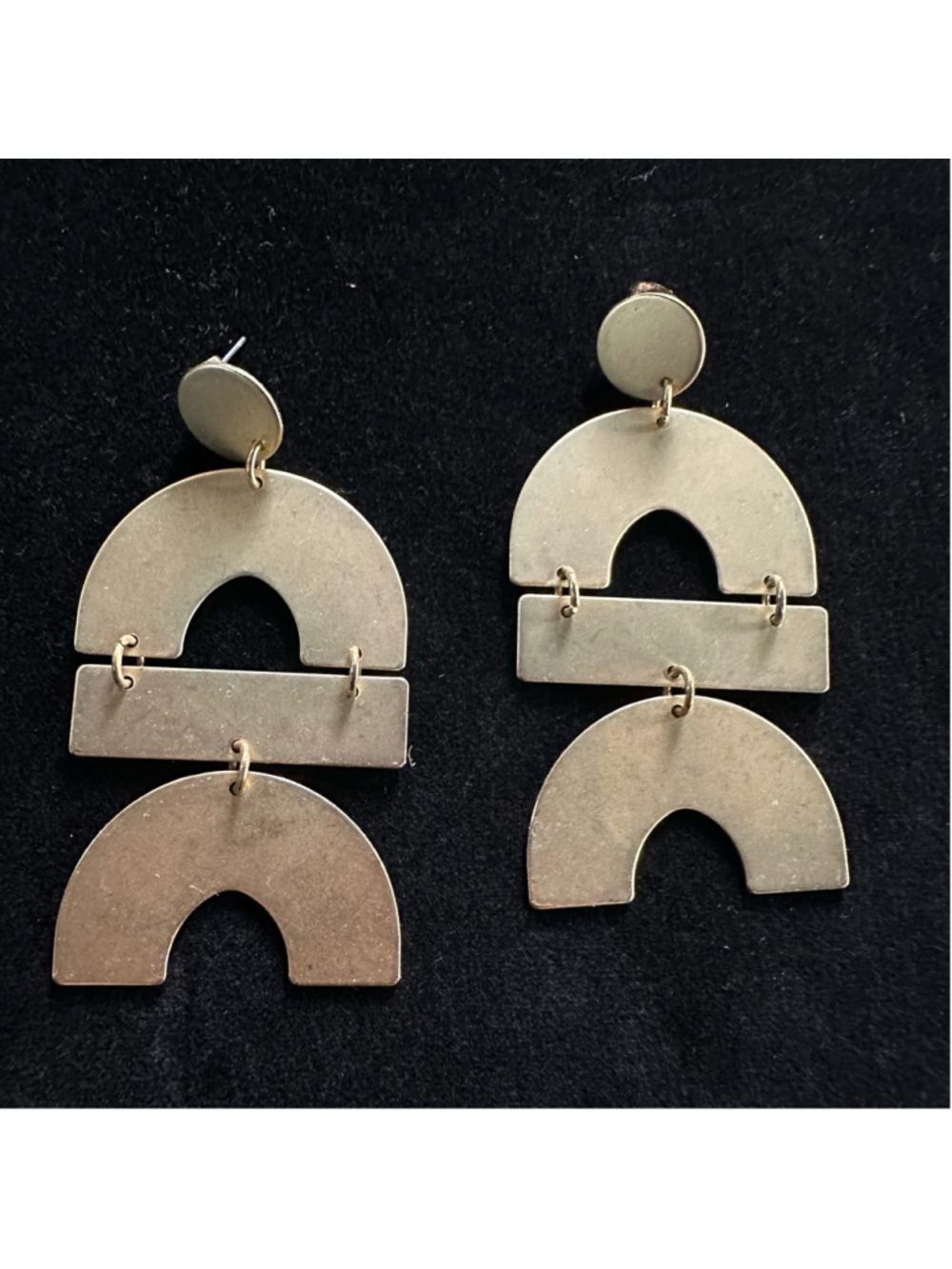 Women's Salty Turtle Boutique Gold Dangle Earrings Summer F26